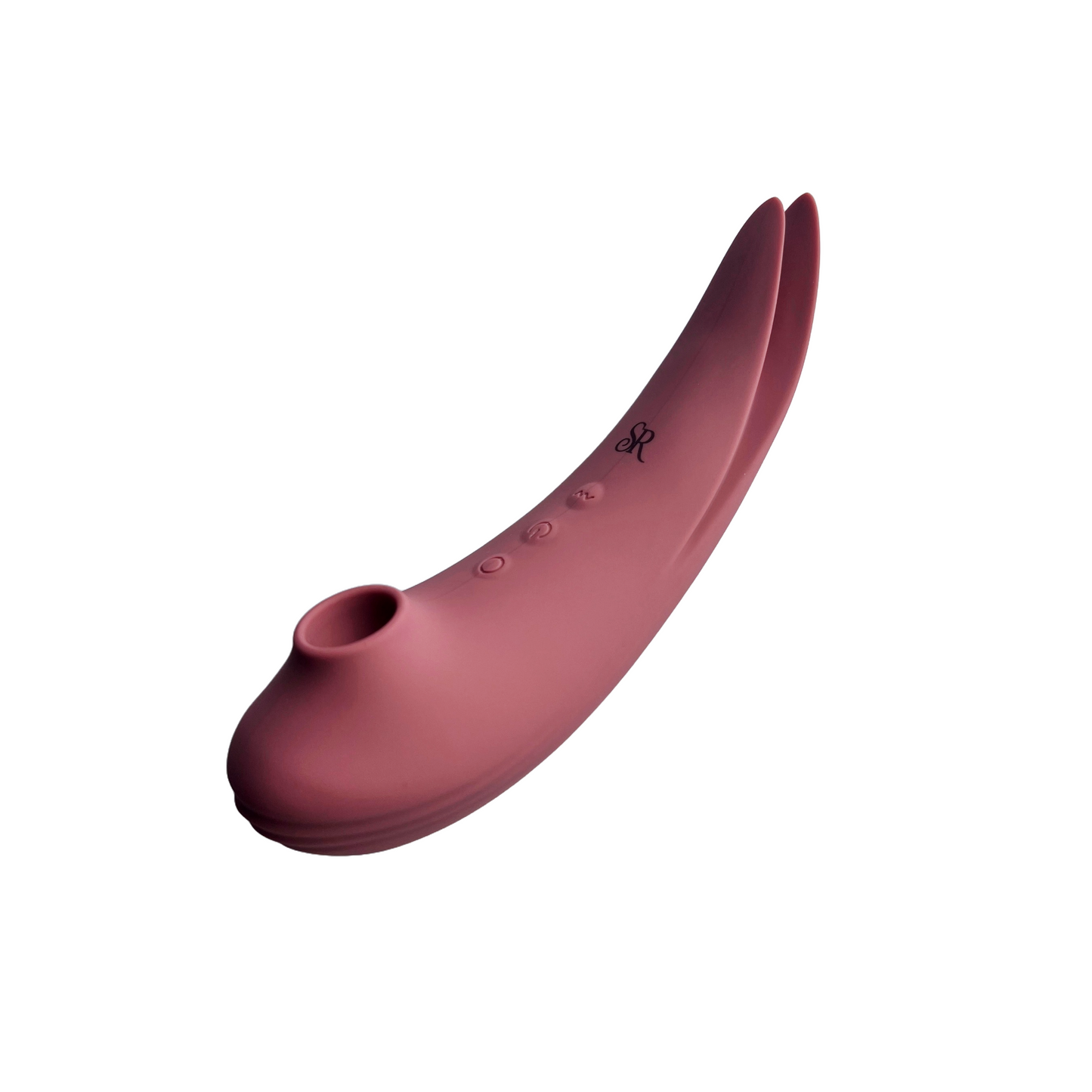 Sweet Release® Avielle Dual-Prong Clitoral Stimulating Sex Toys– Platinum Velvet Silicone Air Pulse Vibrator with Suction & Vibration | Platinum-Grade, Waterproof