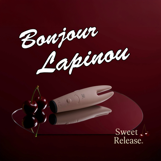 Sweet Release® Lapinou – Luxury Platinum Velvet Silicone, Clitoral Stimulating Sex Toys | 10 Powerful Vibrating Modes | Mocha Velvet Finish | Latex & Phthalate-Free | USB Rechargeable